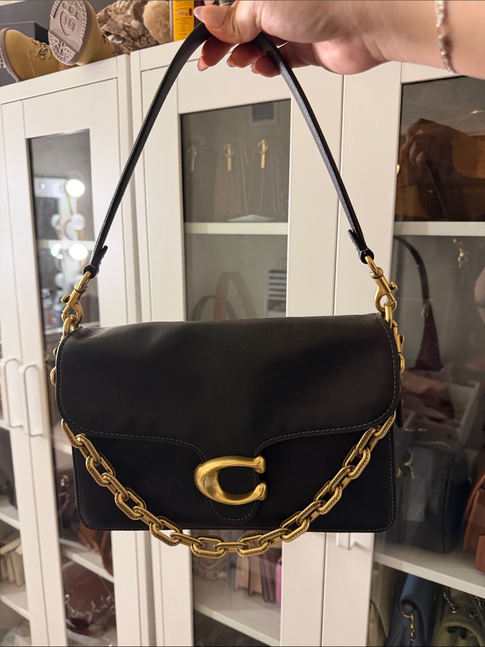 Coach Chain Tabby Shoulder Bag
